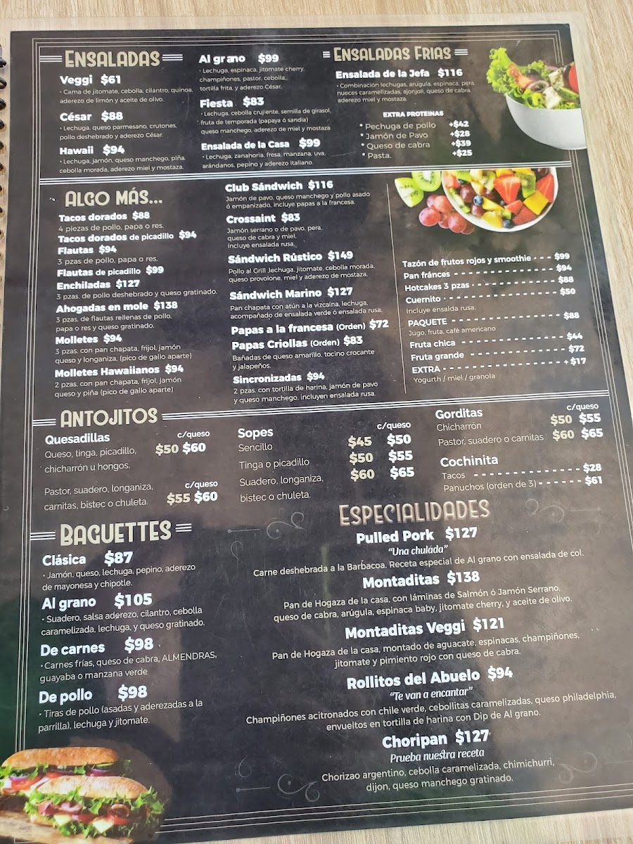 Al Grano Express Menu - Image 3